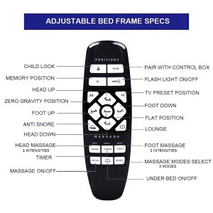 Hire Hospital Beds Hire Remote Control Adjustable Electric Massage Bed