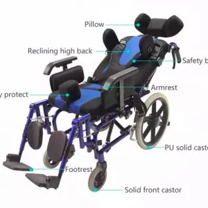 Paediatric Reclining Wheelchair Australia тАУ Adjustable Support for Children