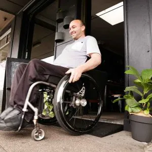 Wheelchair Rubber Ramp Gradient 1:6 – 900mm Wide