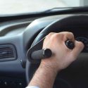 IP2003B 2 Point Steering Wheel Handle Rotate Steering Wheel with One Hand-Fadiel