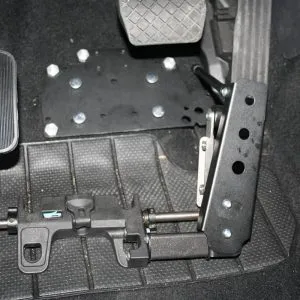 Inversion Pedal Accelerator on the Floor: Accelerate Car with Left Leg-Fadiel