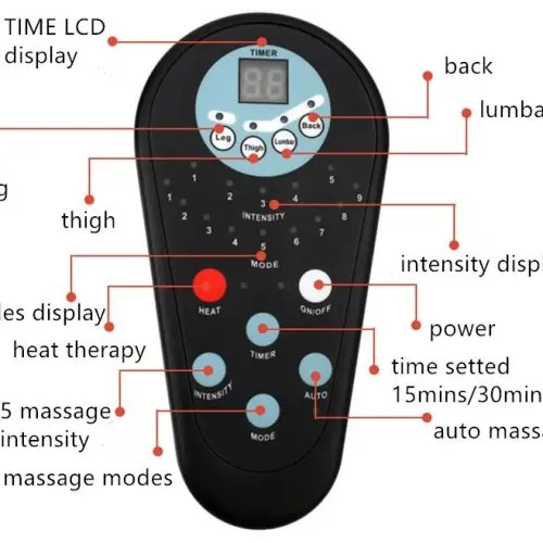 Remote Control Standing Recliner Massage Chair3 Remote Control Standing Recliner Massage Chair3