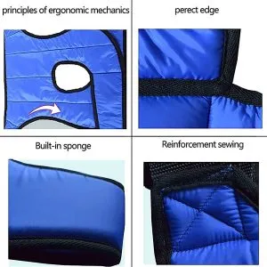 Wheelchair Safety Belt Anti Slip Support Vest Adjustable Wheelchair Fixing Belt Harness Strap Chair┬аRestraints┬аBelt