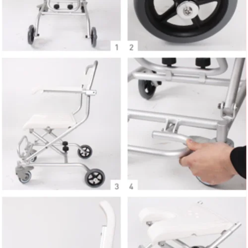 Bath Bench and Commode Mobile Chair Comfortable Seating and Stability for Bathing-2 Bath Bench and Commode Mobile Chair Comfortable Seating and Stability for Bathing