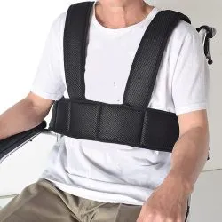 Wheelchair Seat Belt Posture Support for Patient Elderly and Disability