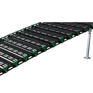 Super Heavy Duty Aluminium Rolling Ramp Max 500kg With 916mm Wide LY36D Black