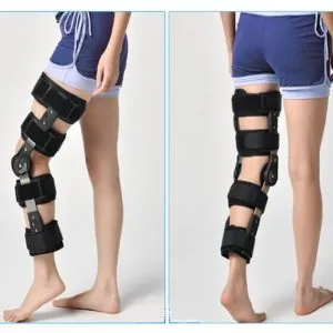 Medical Adjustable Knee Fixed Support Brace Durable Comfortable Secure and Stylish Design