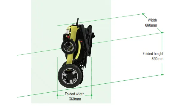 Heavy Duty Foldable Electric Wheelchair 300kg | Bariatric Power Chair Australia King Chair