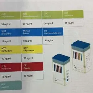 PARAMEDI Multi Drug and Alcohol Test: 5-minutes Results, One-Step Solution, Wide Applications