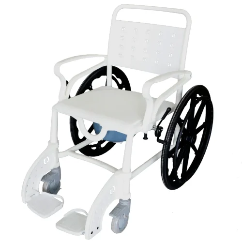 3-in-1 Plastic Folding Portable Commode Chair for Elderly 3-in-1 Plastic Folding Portable Commode Chair for Elderly