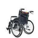 Lightweight Aluminum Alloy Manual Wheelchair with Attendant Brakes