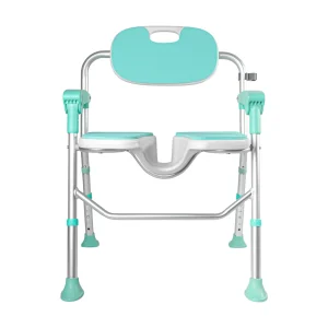 Anti-slip Elderly Shower Bath Wheel Chair6