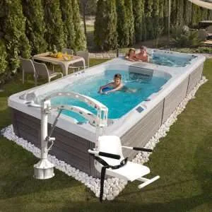 Fixed Elevated Pool Lift 150kg тАУ Accessible Pool & Spa Lift Australia
