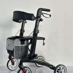 Carbon Fibre Foldable Rollator Walker for Seniors тАУ Lightweight & Durable Mobility Aid