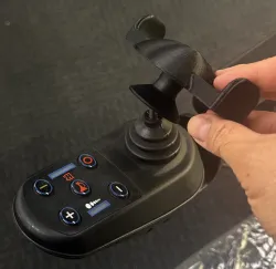 Custom U Shaped Joystick Thumb Buttons тАУ Designed for Your Comfort and Control Custom 3D printed wheelchair joystick button attachment for improved grip and control