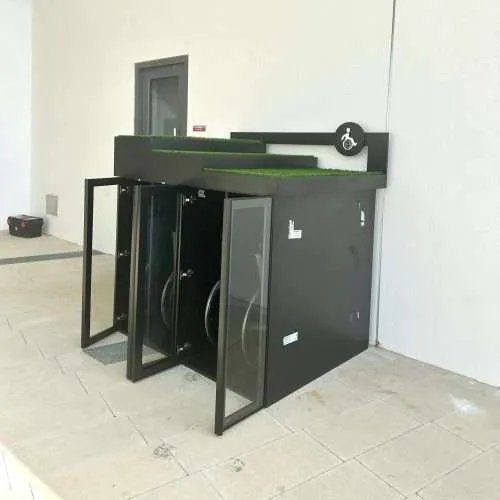 Wheelchair Storage Cabinet 1 Wheelchair Storage Cabinet 1