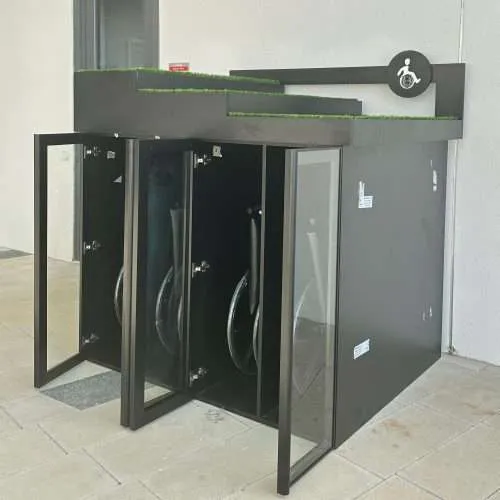 Wheelchair Storage Cabinet Wheelchair Storage Cabinet