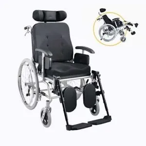 Tilt-in-Space Wheelchair тАУ Reclining Support for Comfort, Posture & Pressure Relief