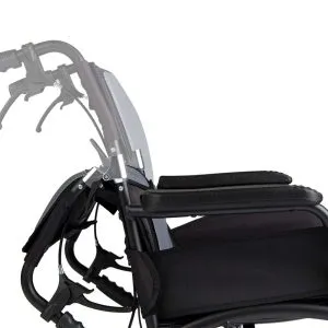 Hero Medical Comfy Lite Transit Wheelchair - Lightweight Design (Crash-tested)