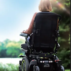 Quickie Q400 M with Captain Seat Power Wheelchair Australia тАУ Mid-Wheel Drive for Everyday Independence