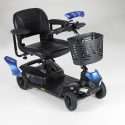 IVC Colibri Scooter Sapphire Blue Shrouds Exploded