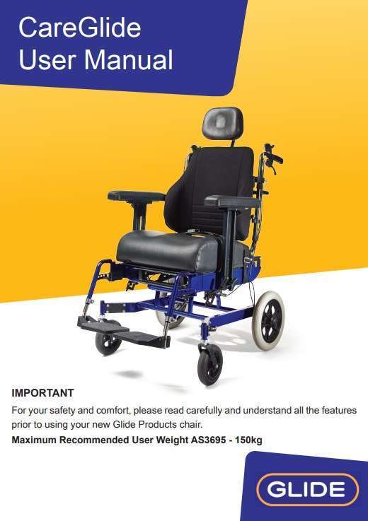 CareGlide Manual Wheelchair