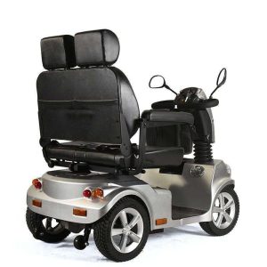 Gilani Dual Seat Heavy-Duty AutoDual Seat Mobility Scooter-L48