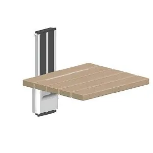 SA-B450 Height Adjustable Wood Bath Seat
