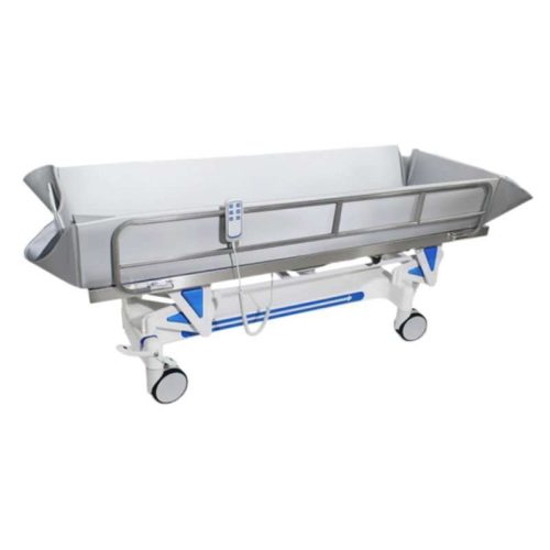 Electric Shower Bath Patient Safe Showering Trolley Device Electric Shower Bath Patient Safe Showering Trolley Device