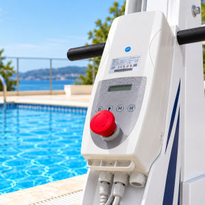 Portable Access Lift Experience Safe and Reliable Pool Access with Our MONACO P150 Pool Lift