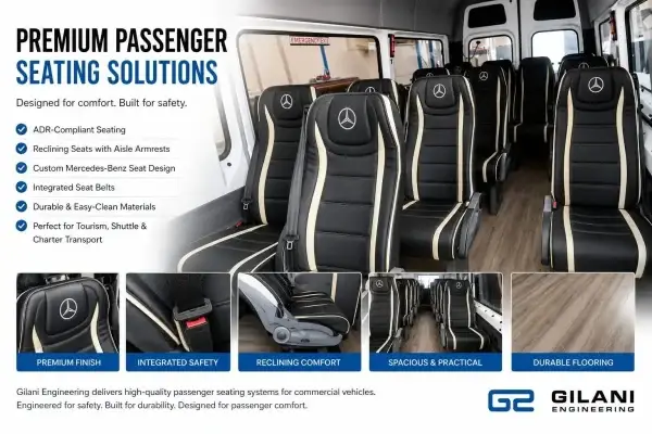 Passenger Transport Vehicle Conversions Australia| Tourbus Conversions Tour bus flooring designs