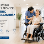 Electric wheelchairs in nursing homes