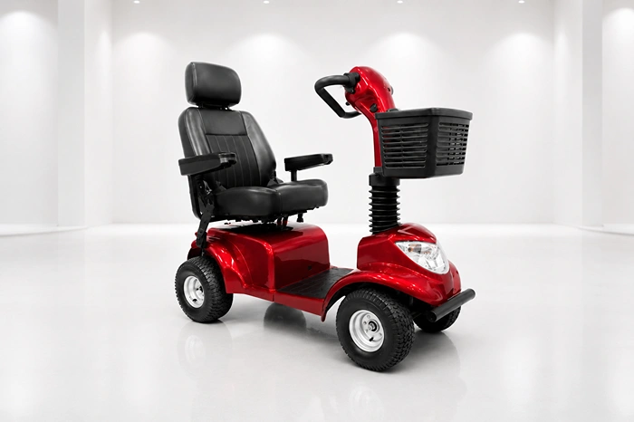 Heavy duty 4-wheel mobility scooter