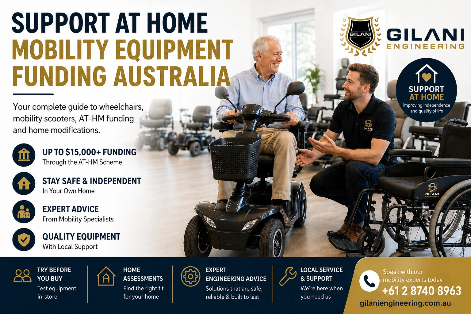 Home Mobility Equipment Funding Australia 2026