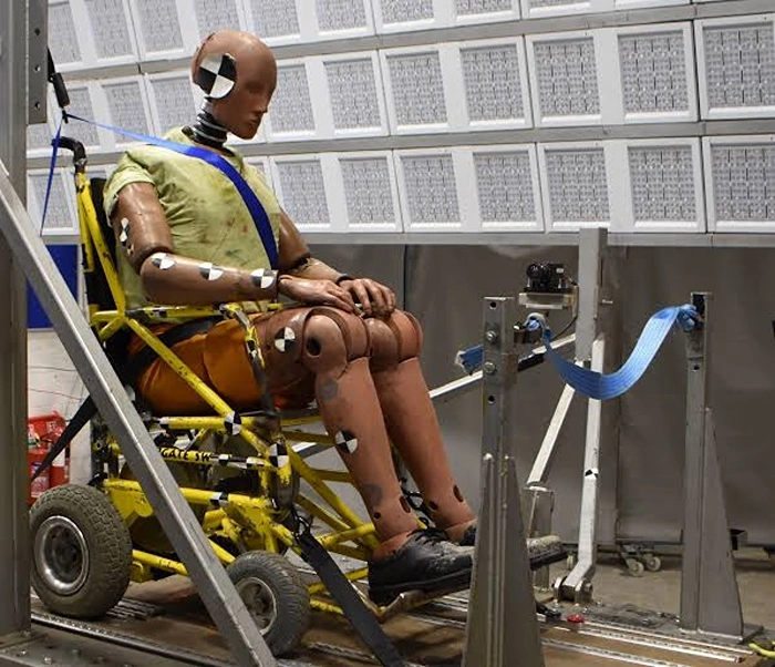 Wheelchair Crash Test Dummy Wheelchair Crash Test Dummy